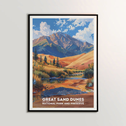 Great Sand Dunes National Park Poster | S18