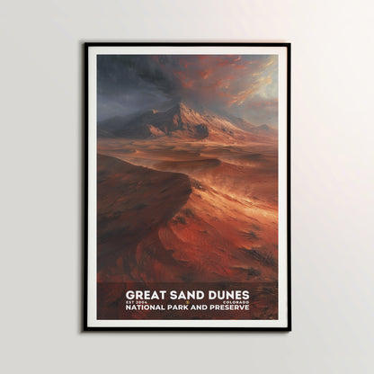 Great Sand Dunes National Park Poster | S12