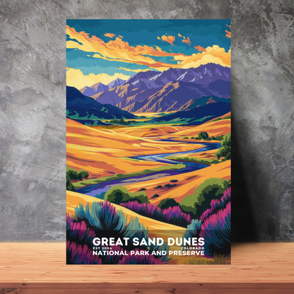 Great Sand Dunes National Park Poster | S11