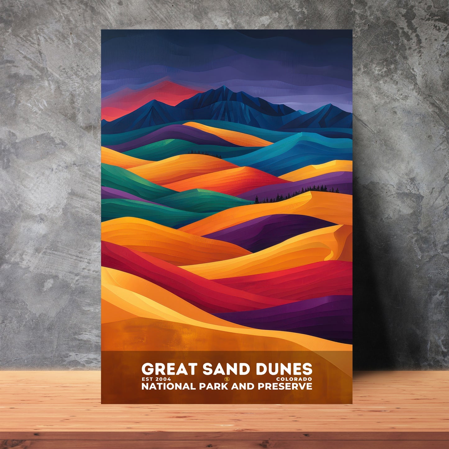 Great Sand Dunes National Park Poster | S20