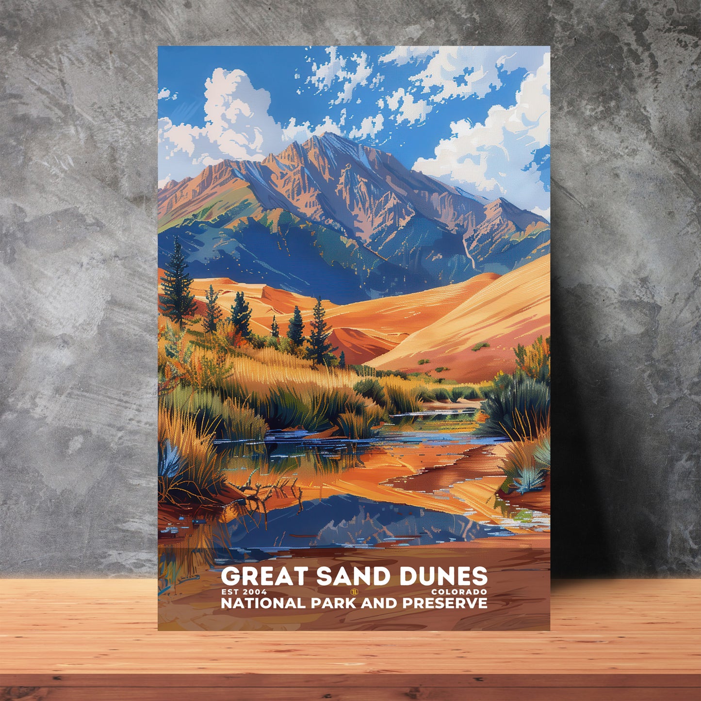 Great Sand Dunes National Park Poster | S18