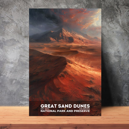 Great Sand Dunes National Park Poster | S12