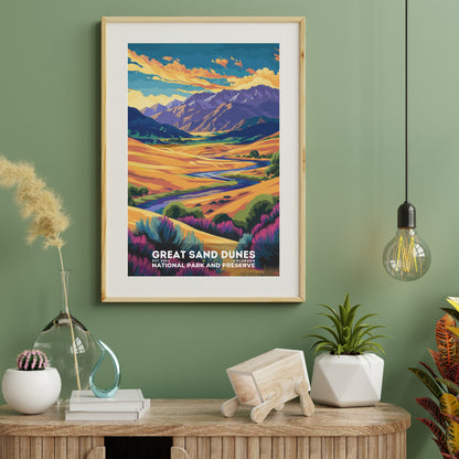 Great Sand Dunes National Park Poster | S11