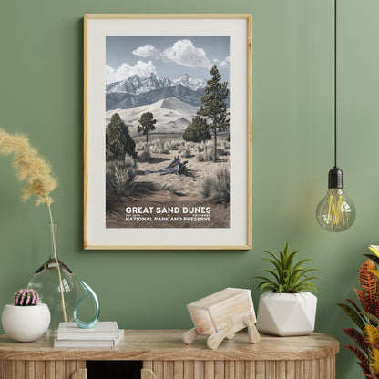 Great Sand Dunes National Park Poster | S17