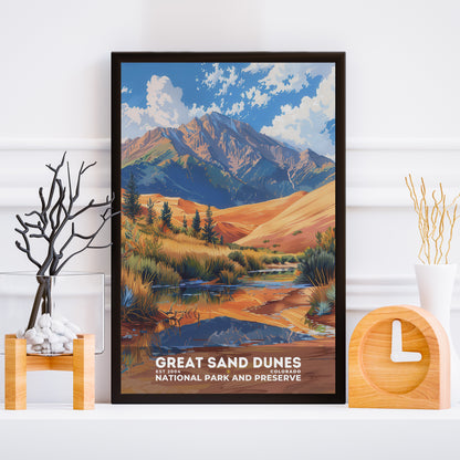 Great Sand Dunes National Park Poster | S18