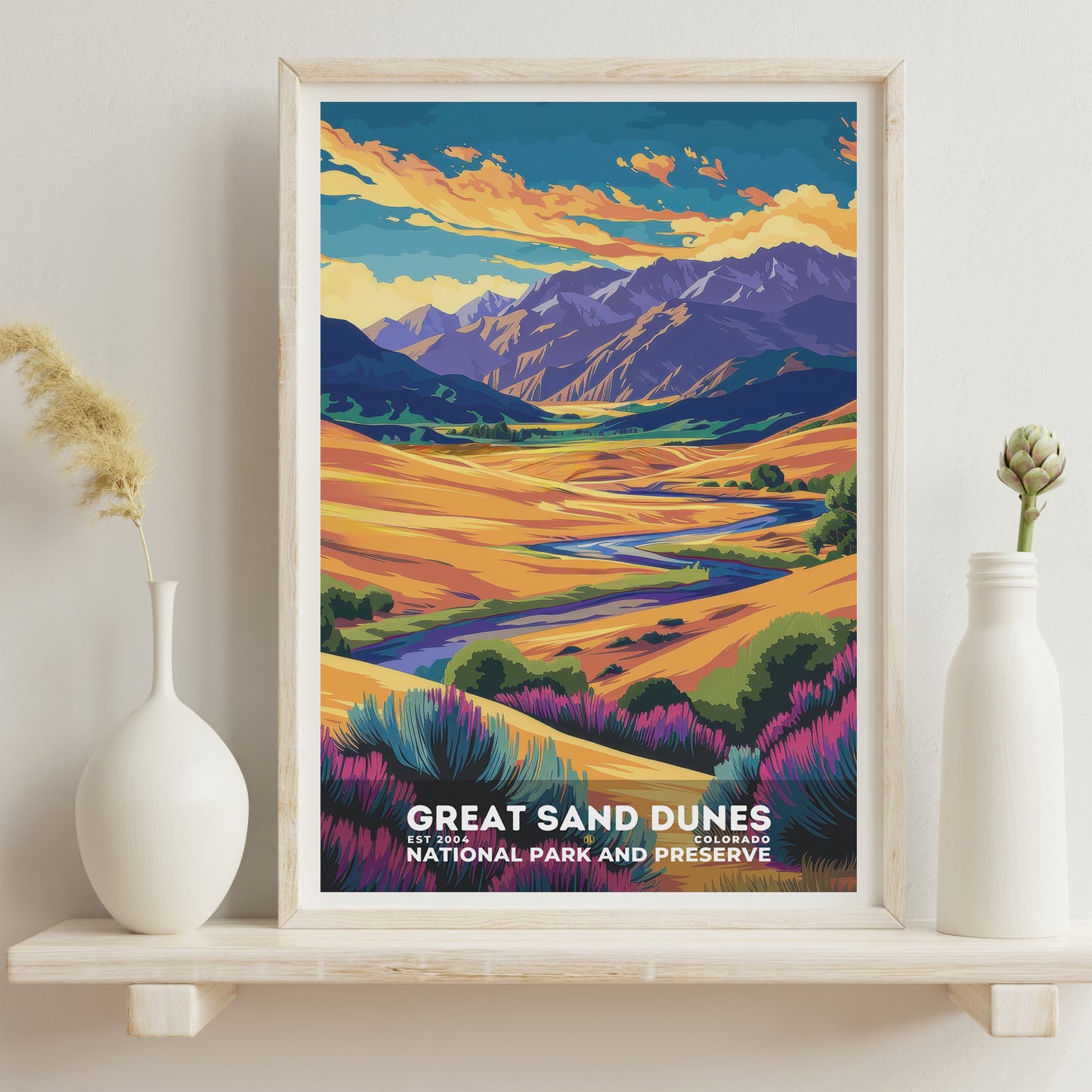 Great Sand Dunes National Park Poster | S11