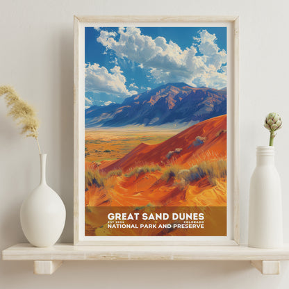 Great Sand Dunes National Park Poster | S13