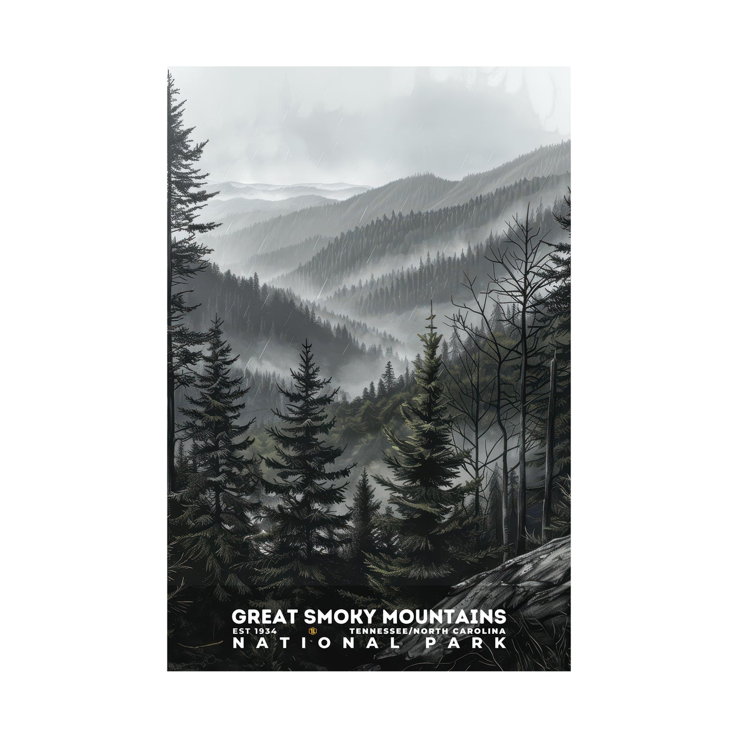 Great Smoky Mountains National Park Poster | S17