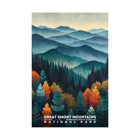 Great Smoky Mountains National Park Poster | S20