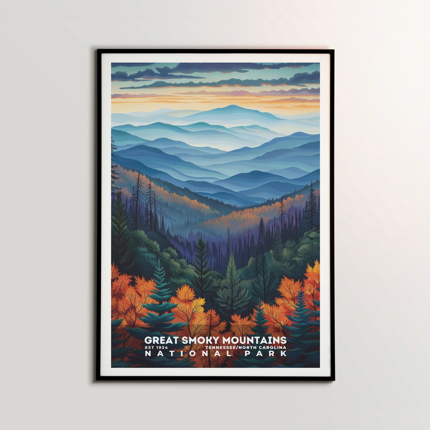 Great Smoky Mountains National Park Poster | S11