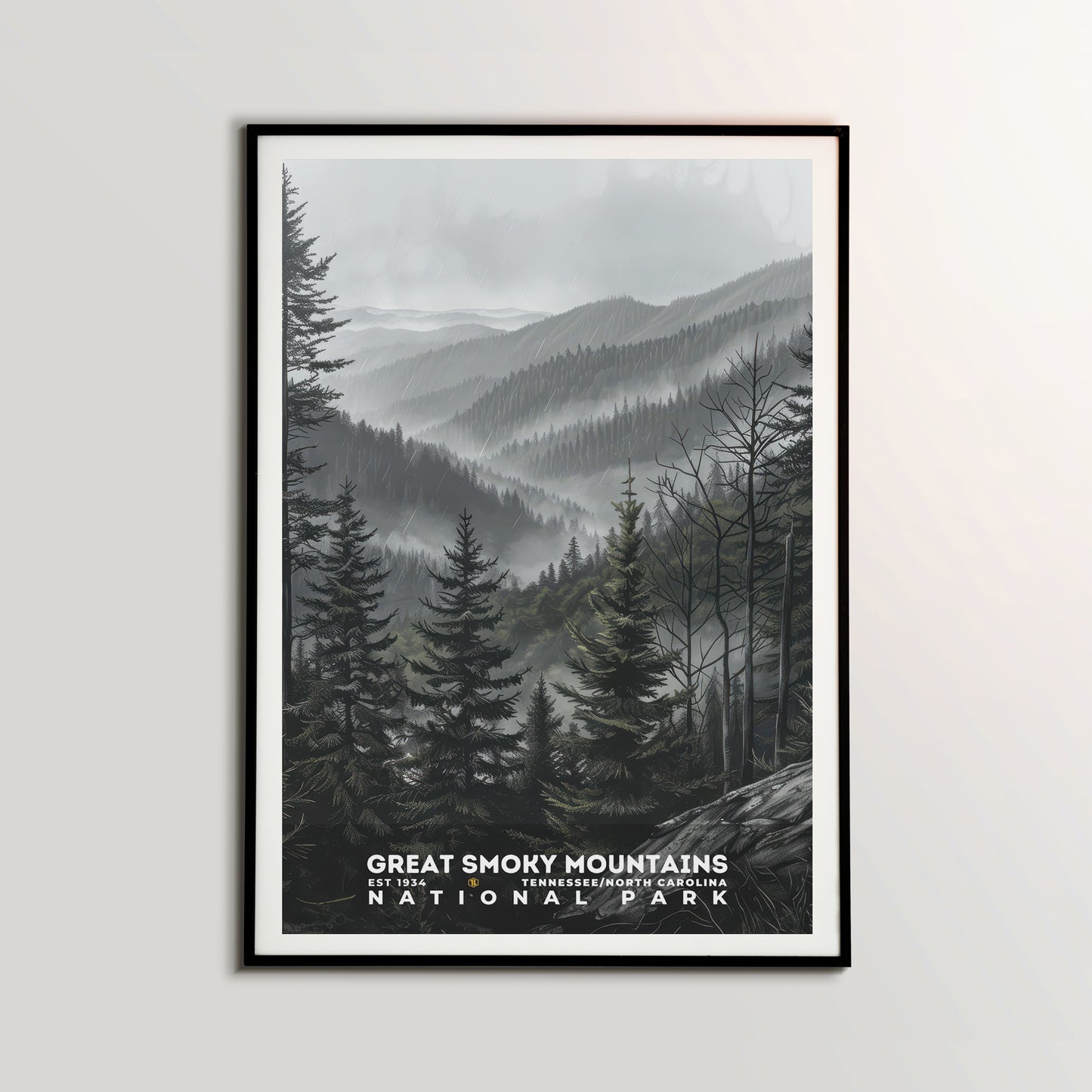 Great Smoky Mountains National Park Poster | S17