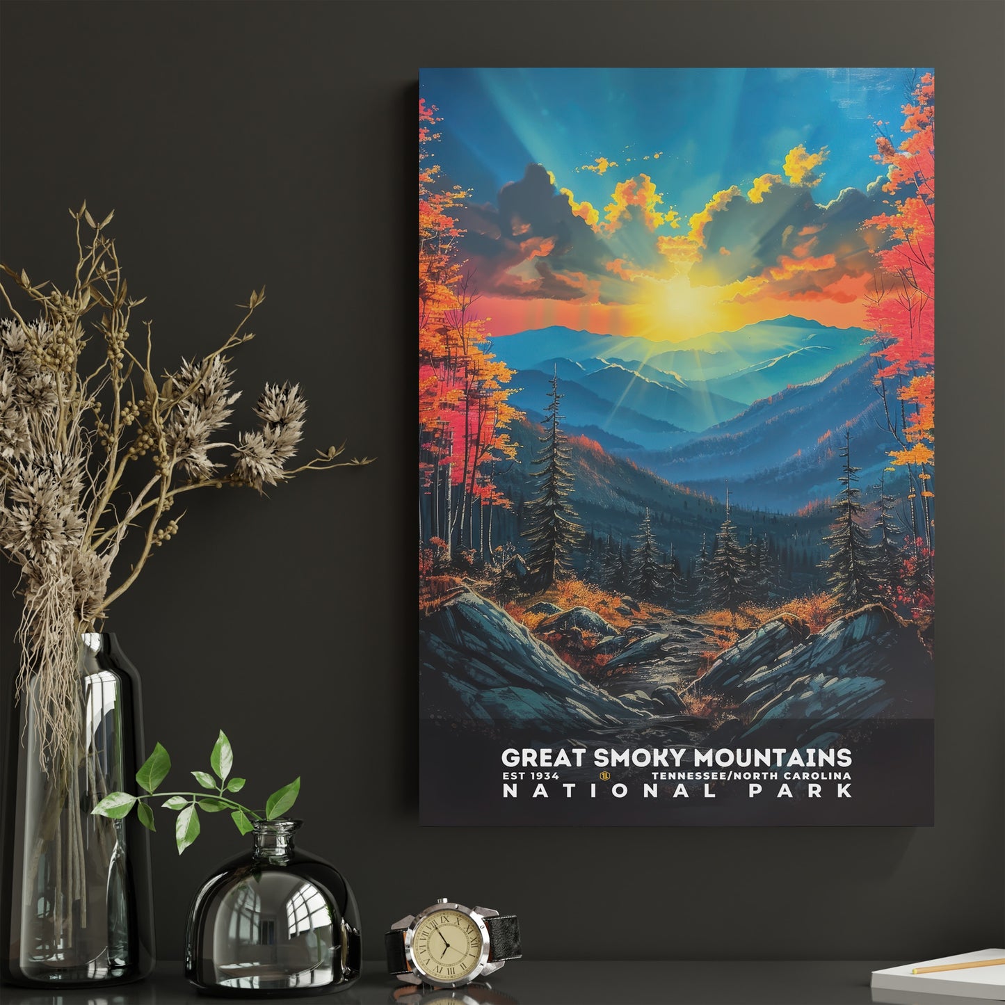 Great Smoky Mountains National Park Poster | S16