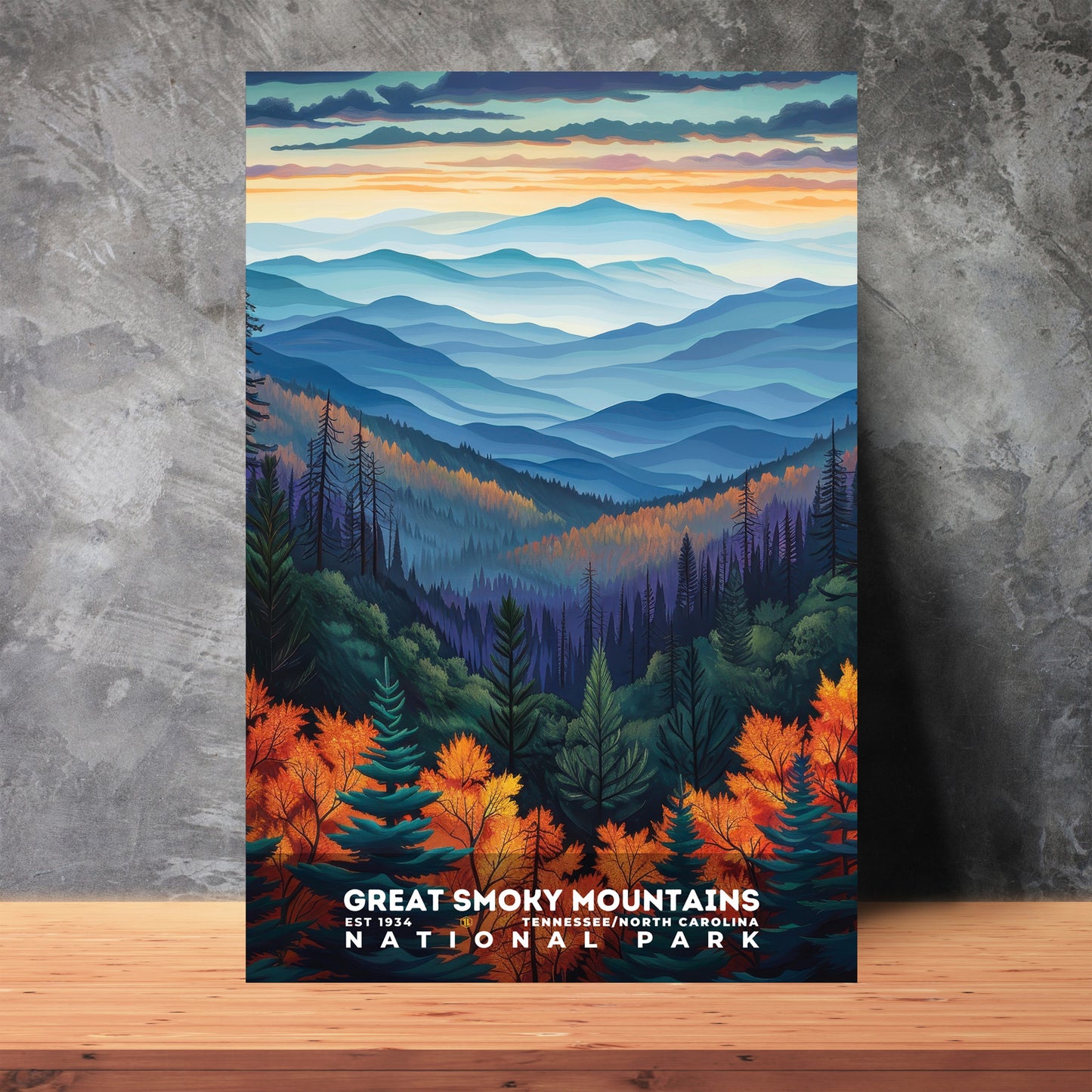 Great Smoky Mountains National Park Poster | S11