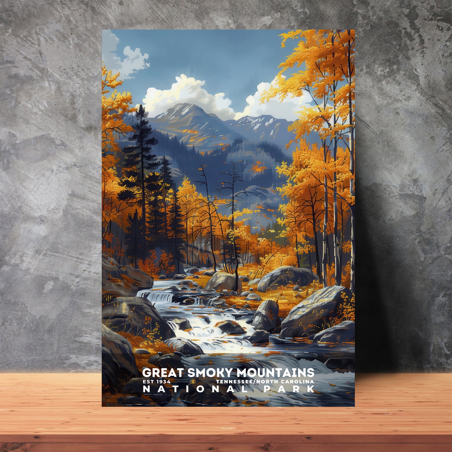 Great Smoky Mountains National Park Poster | S18