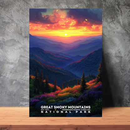 Great Smoky Mountains National Park Poster | S13