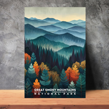 Great Smoky Mountains National Park Poster | S20