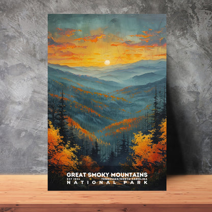 Great Smoky Mountains National Park Poster | S14