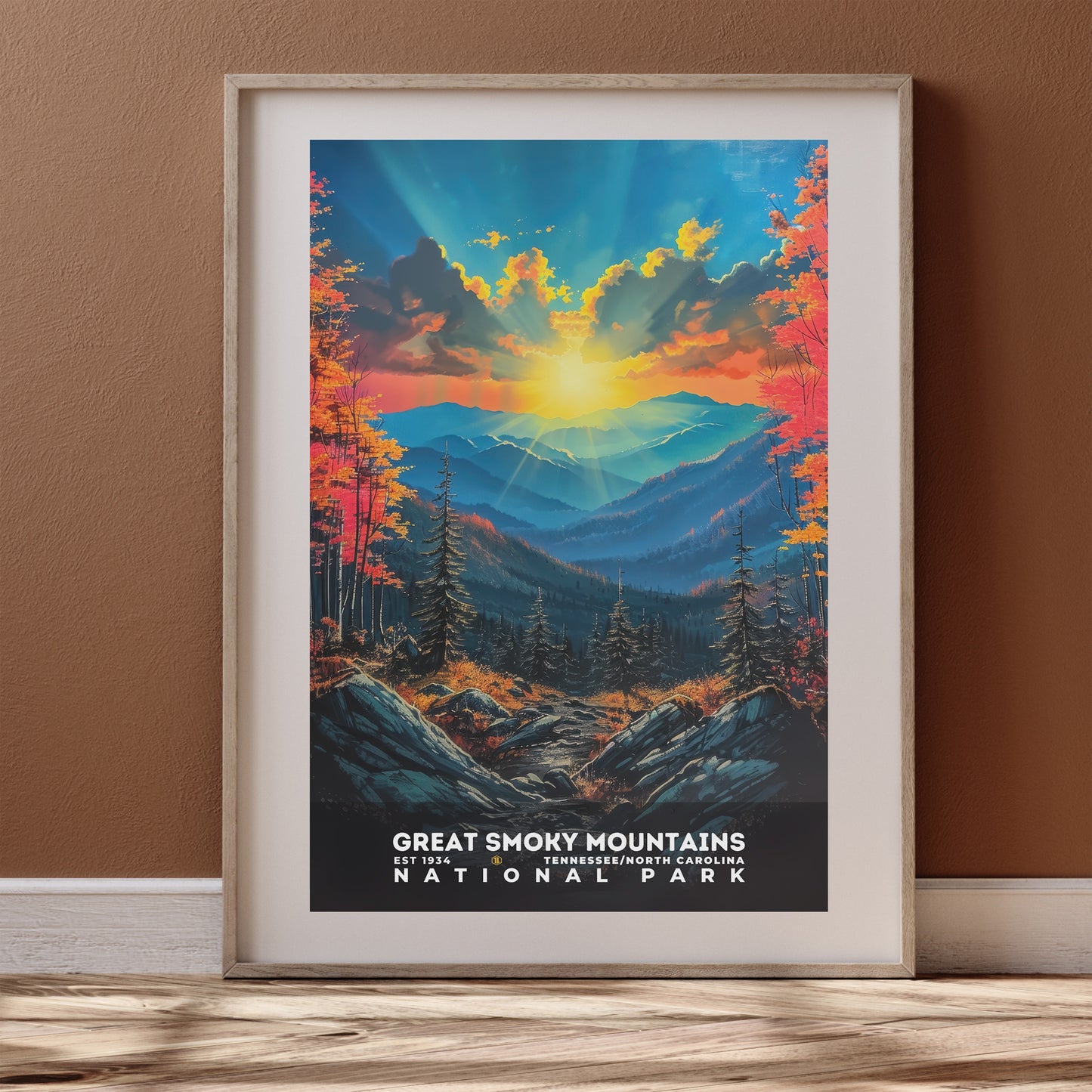 Great Smoky Mountains National Park Poster | S16