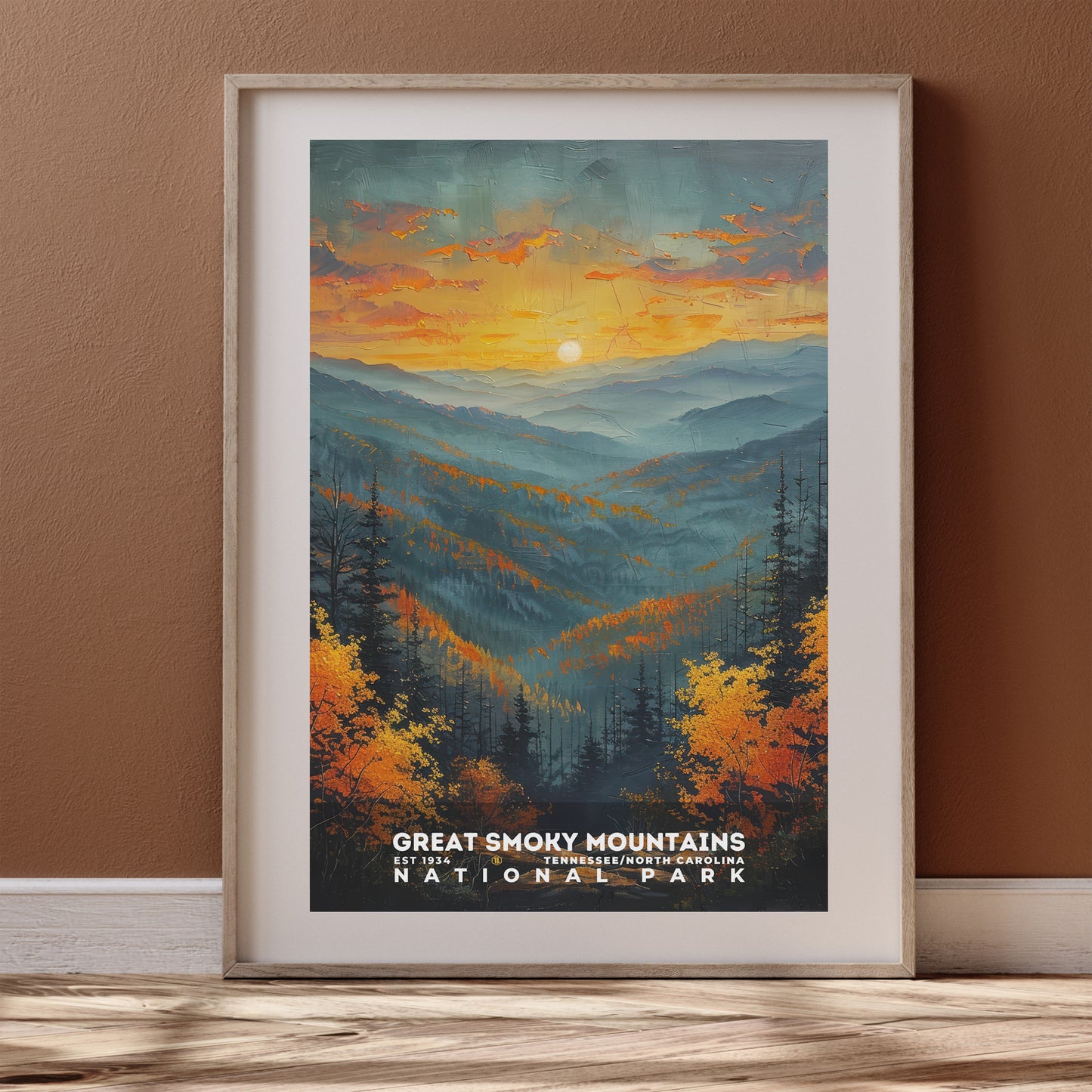 Great Smoky Mountains National Park Poster | S14