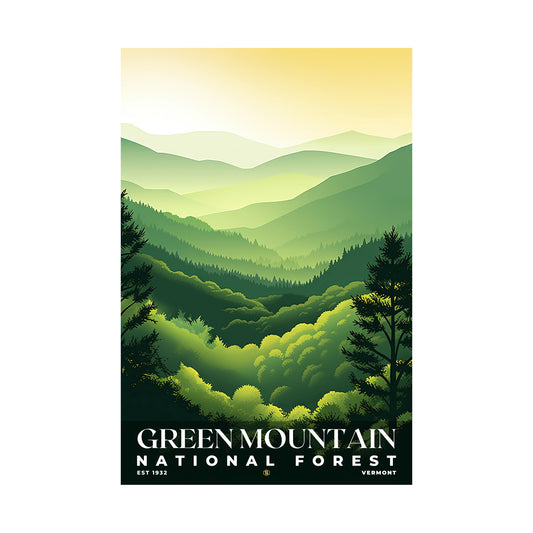 Green Mountain National Forest Poster | S01