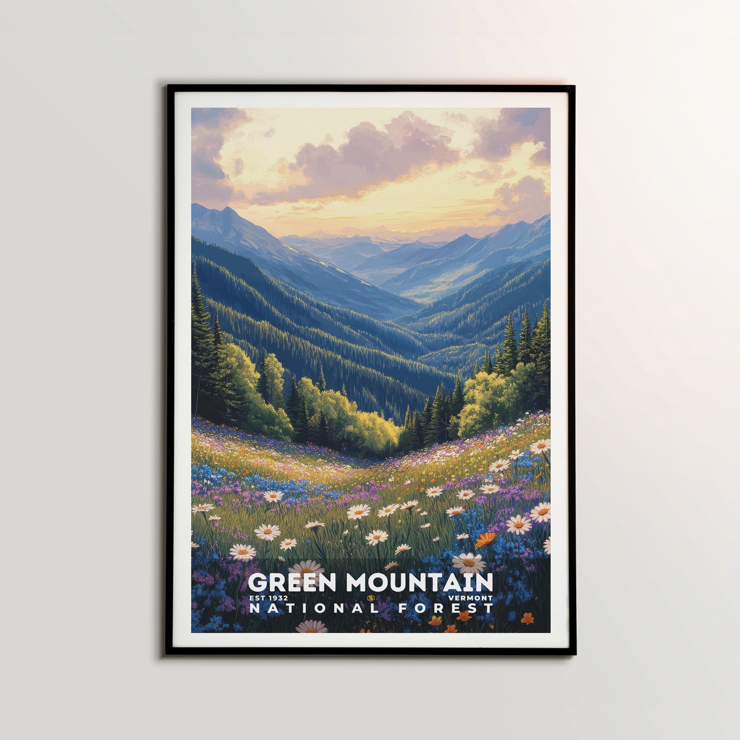 Green Mountain National Forest Poster | S02