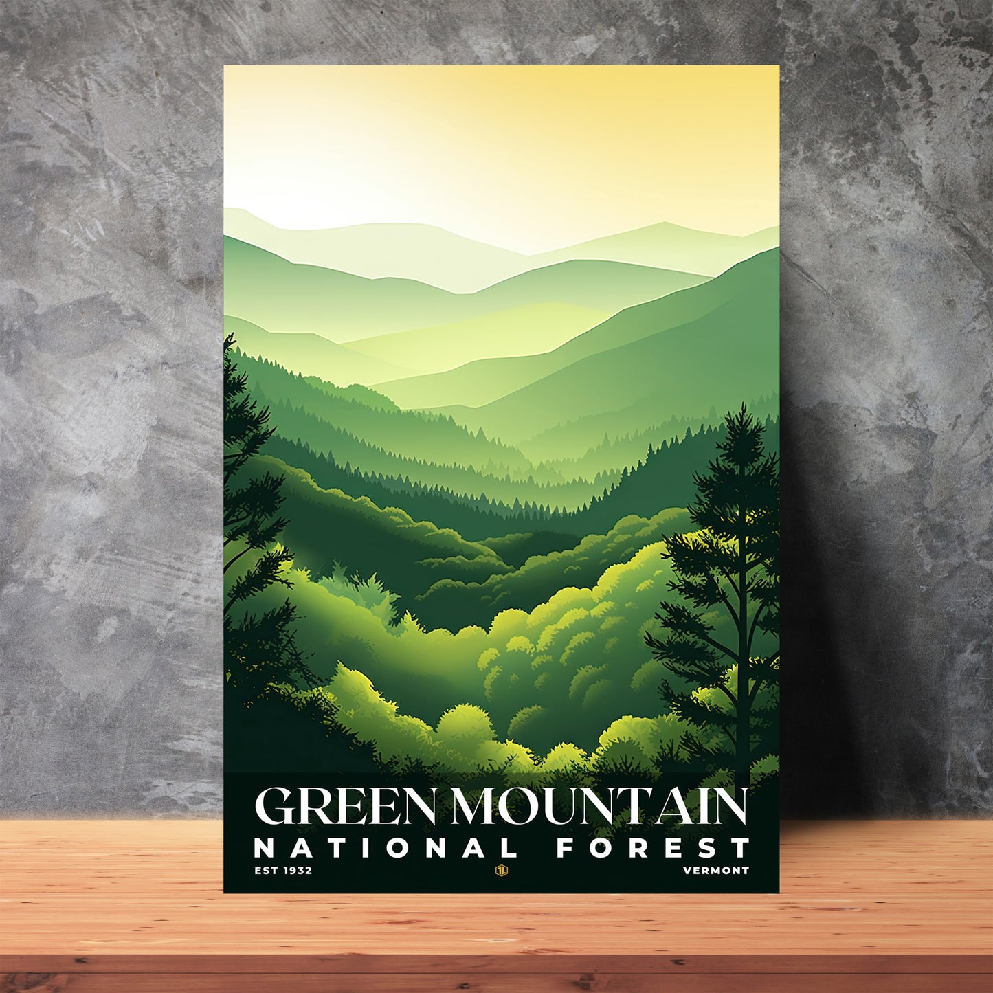 Green Mountain National Forest Poster | S01