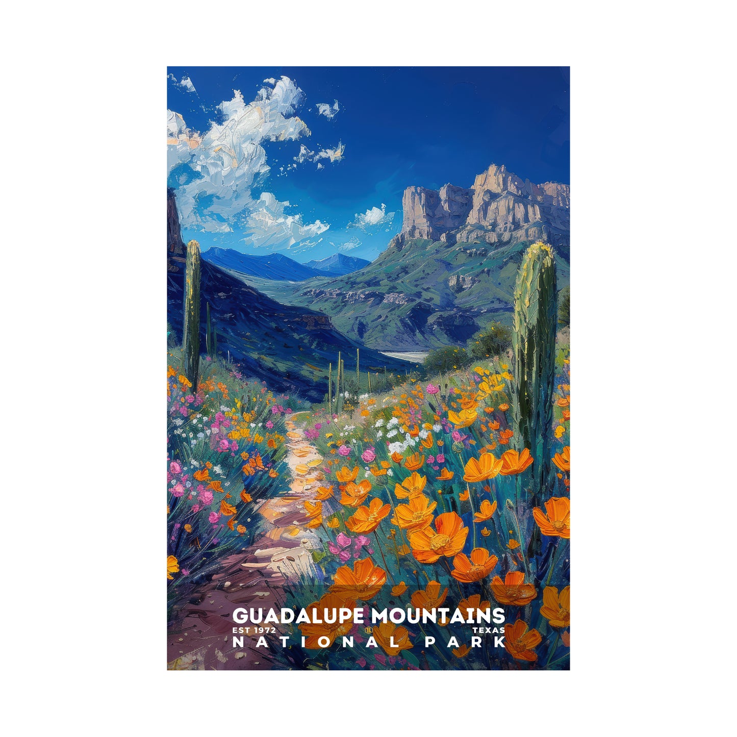 Guadalupe Mountains National Park Poster | S14