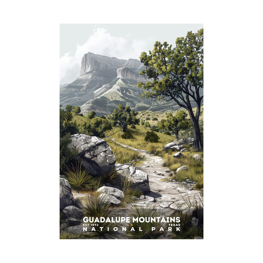 Guadalupe Mountains National Park Poster | S17