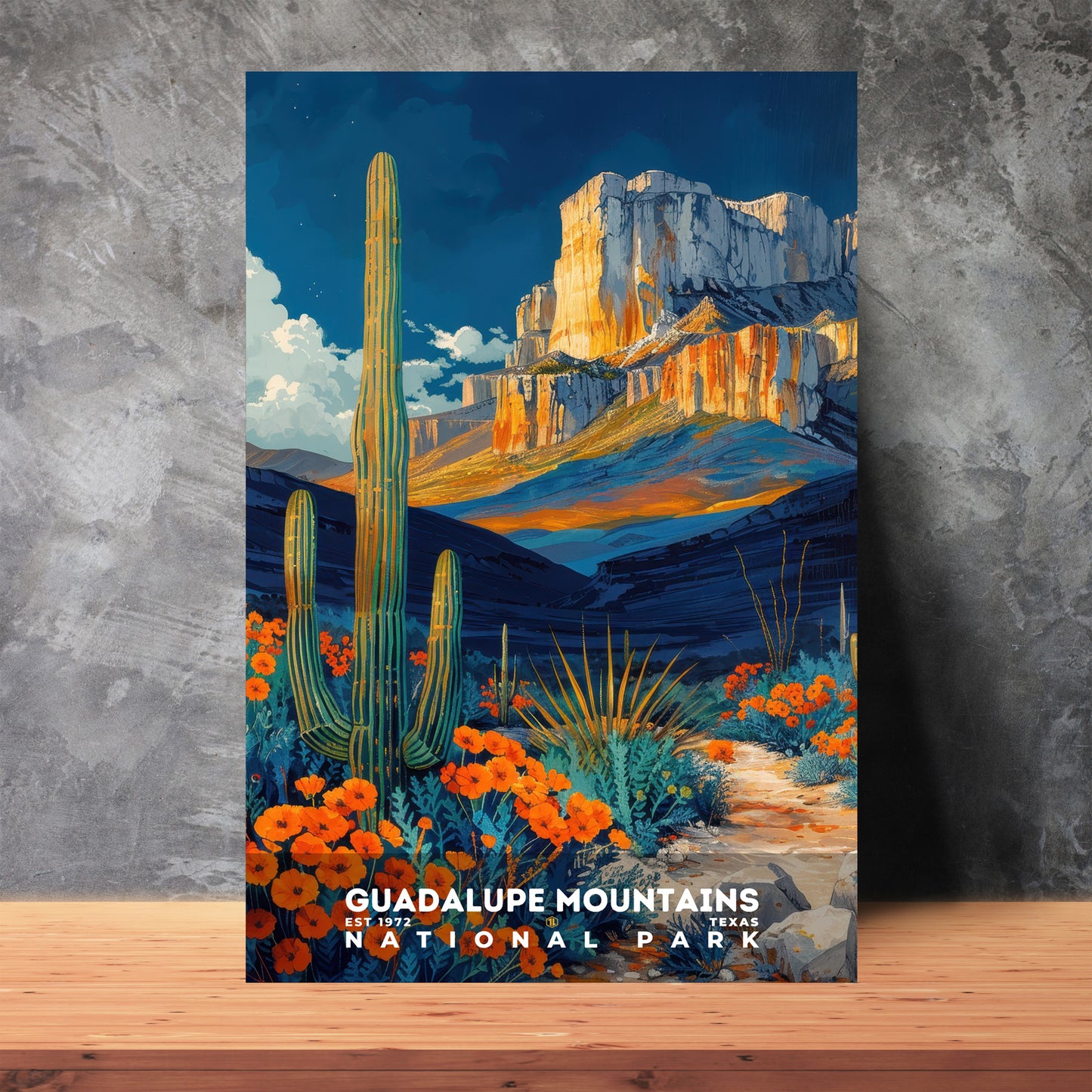 Guadalupe Mountains National Park Poster | S11