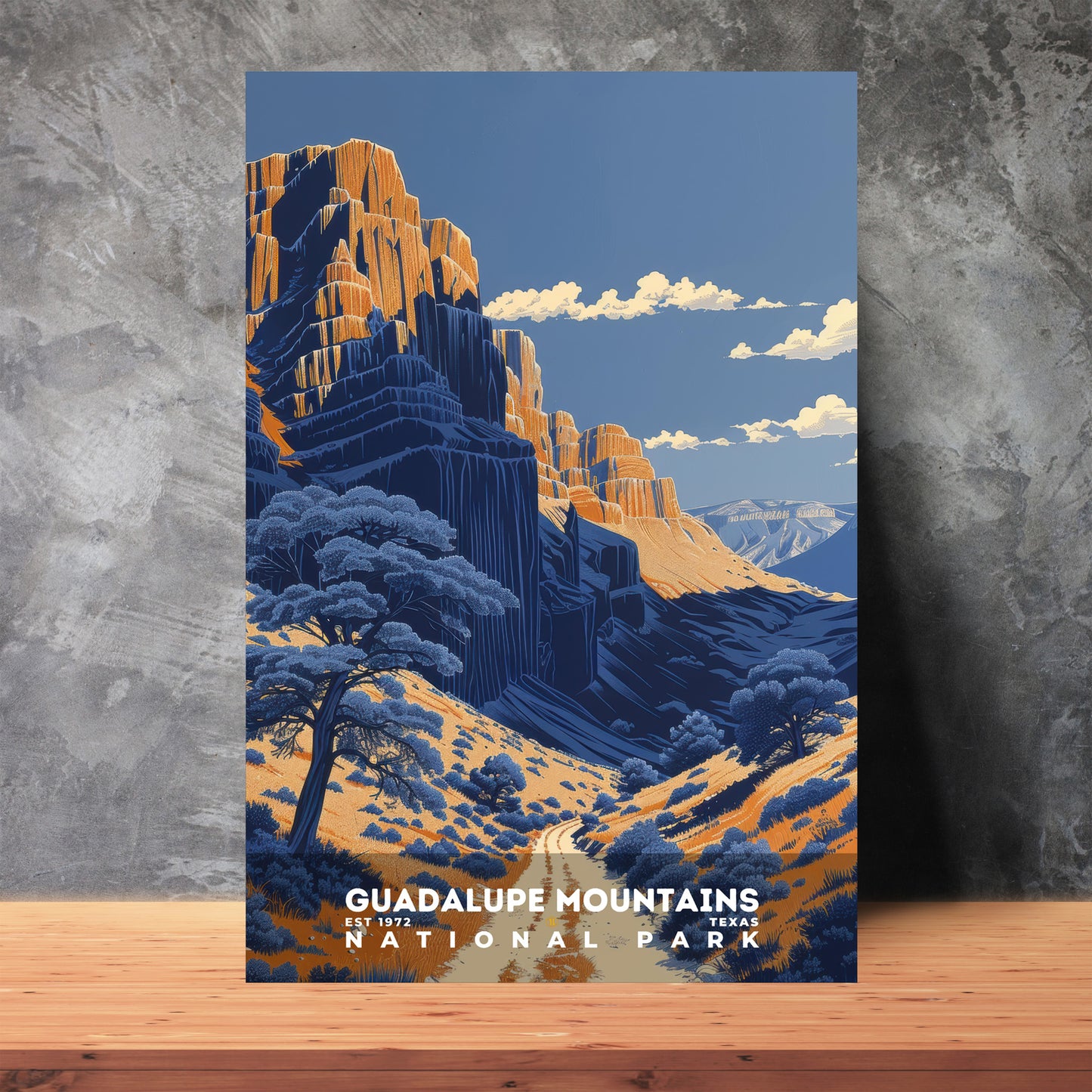 Guadalupe Mountains National Park Poster | S19