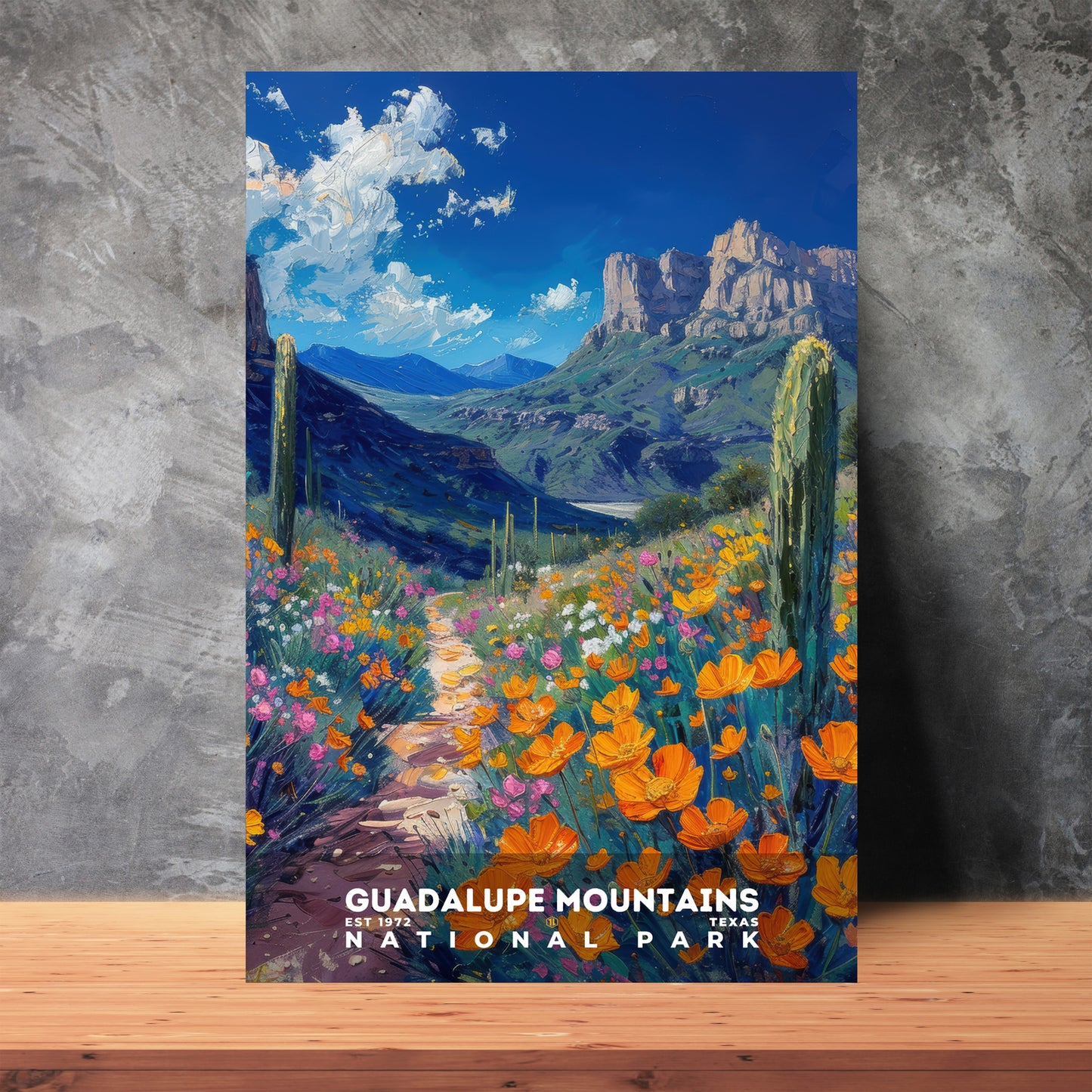 Guadalupe Mountains National Park Poster | S14