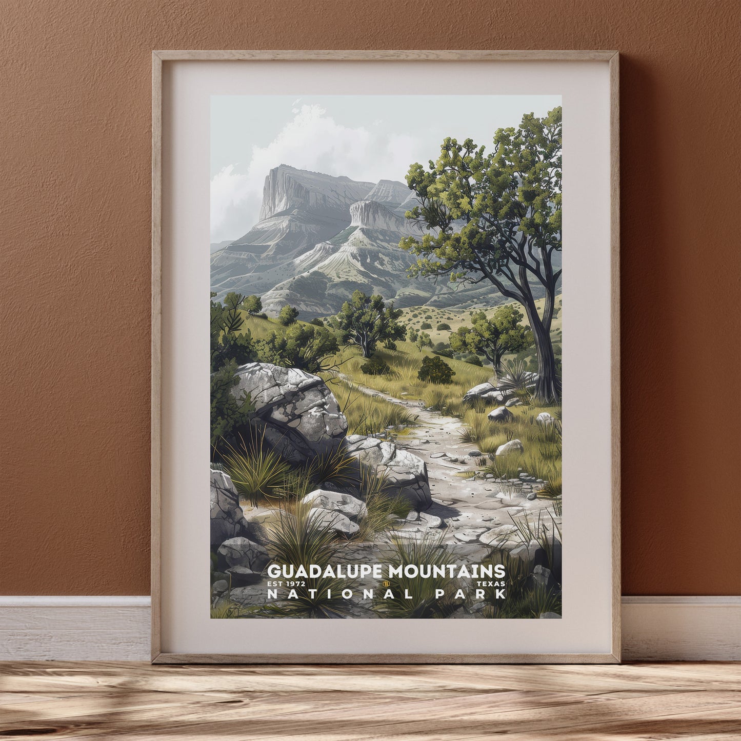 Guadalupe Mountains National Park Poster | S17