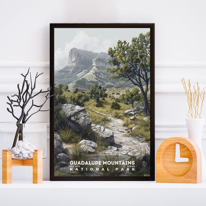 Guadalupe Mountains National Park Poster | S17