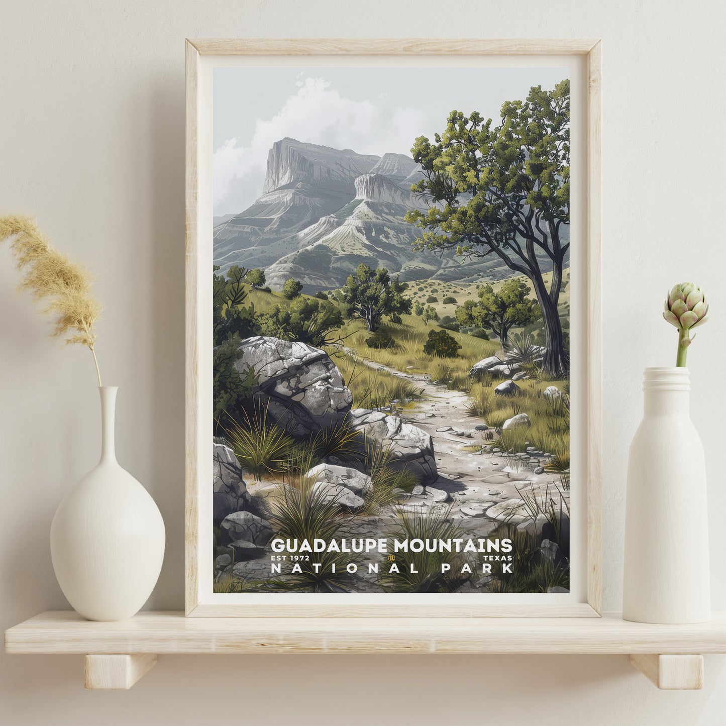 Guadalupe Mountains National Park Poster | S17