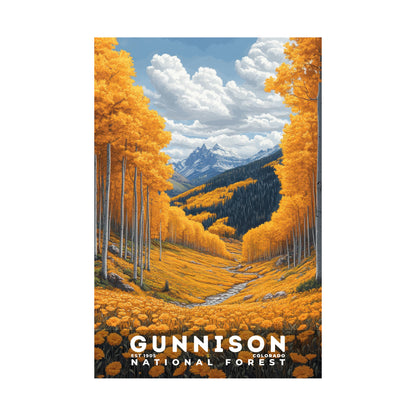 Gunnison National Forest Poster | S02