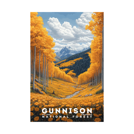 Gunnison National Forest Poster | S02