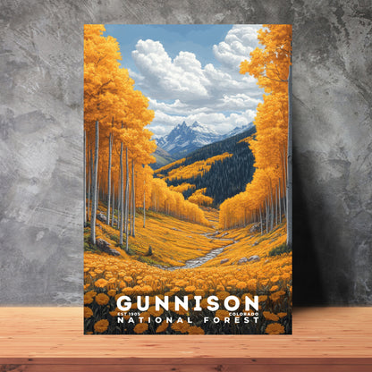 Gunnison National Forest Poster | S02