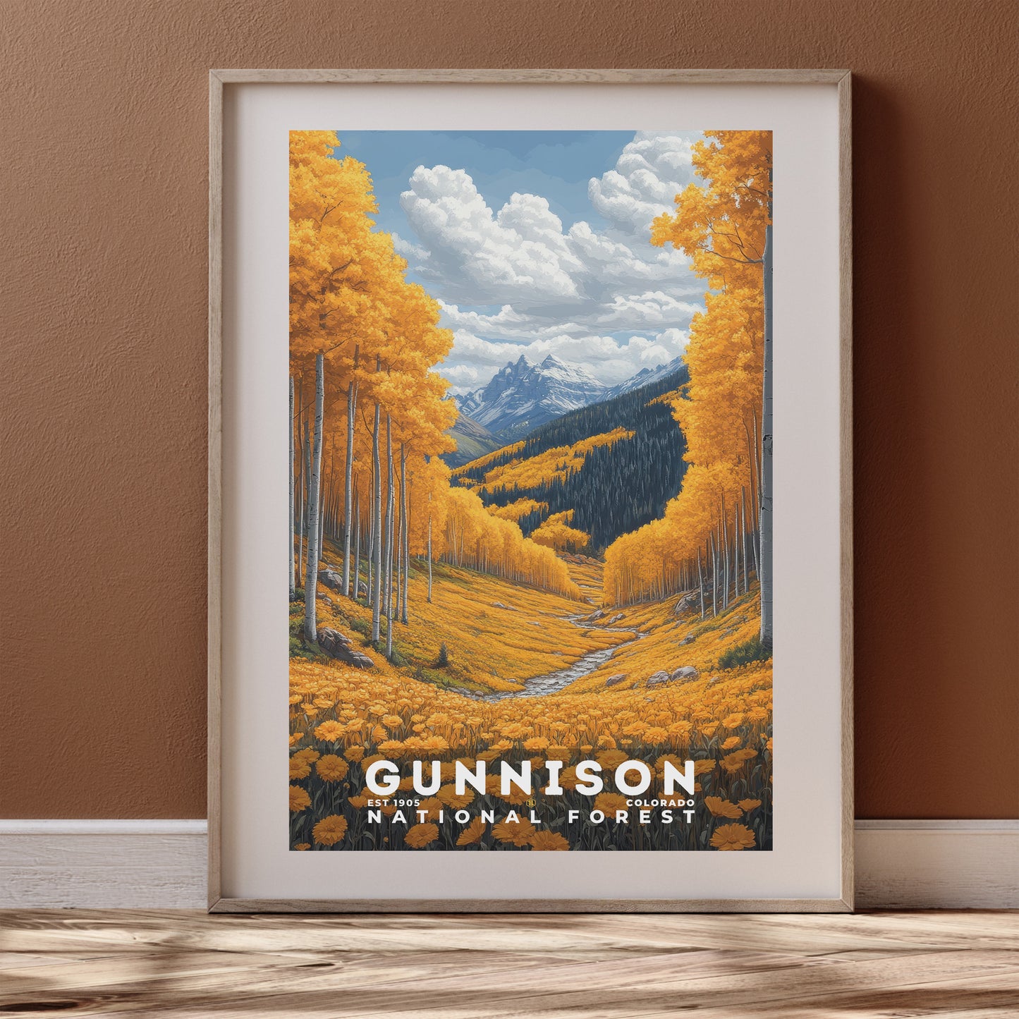 Gunnison National Forest Poster | S02