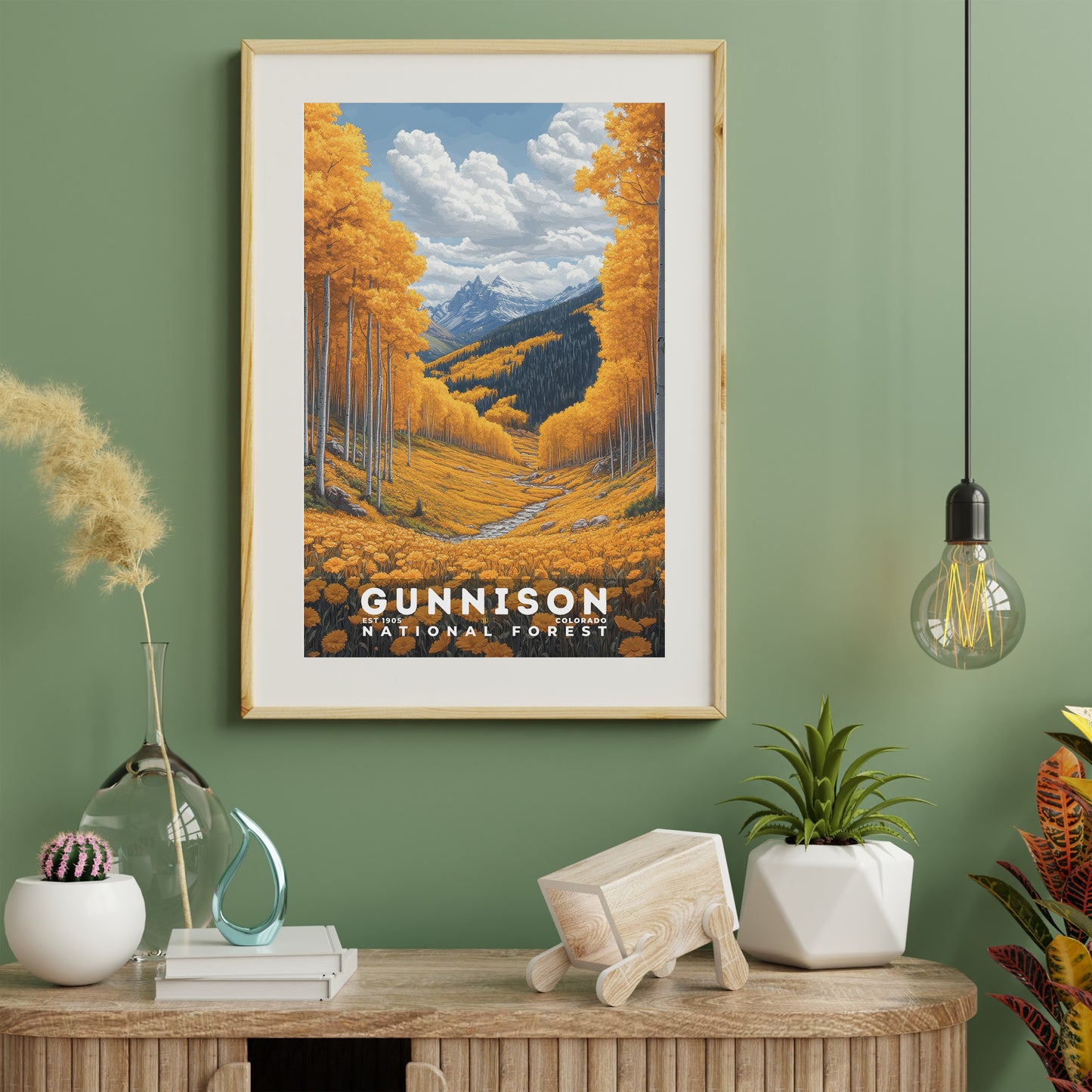 Gunnison National Forest Poster | S02