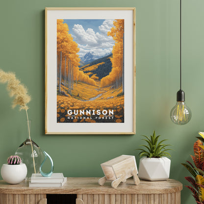 Gunnison National Forest Poster | S02