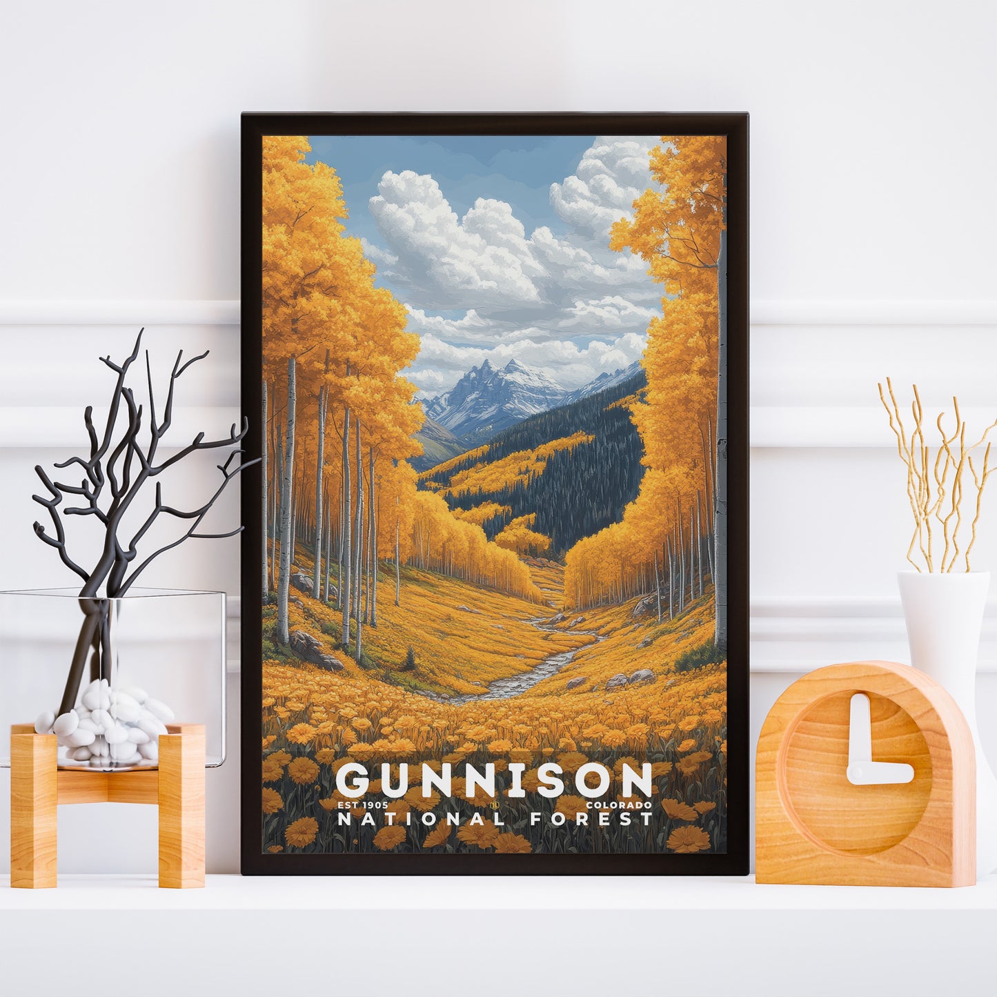 Gunnison National Forest Poster | S02