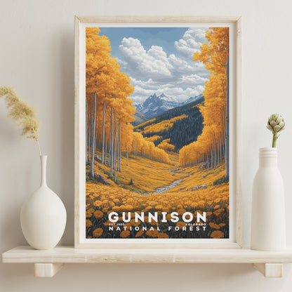 Gunnison National Forest Poster | S02