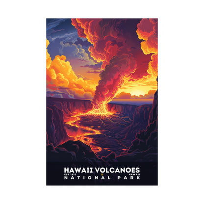 Hawaii Volcanoes National Park Poster | S11