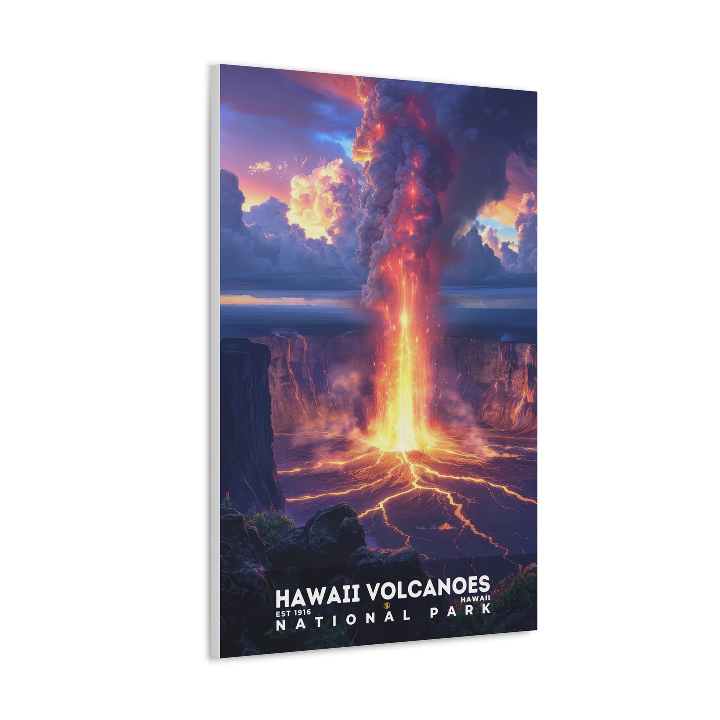 Hawaii Volcanoes National Park Poster | S13