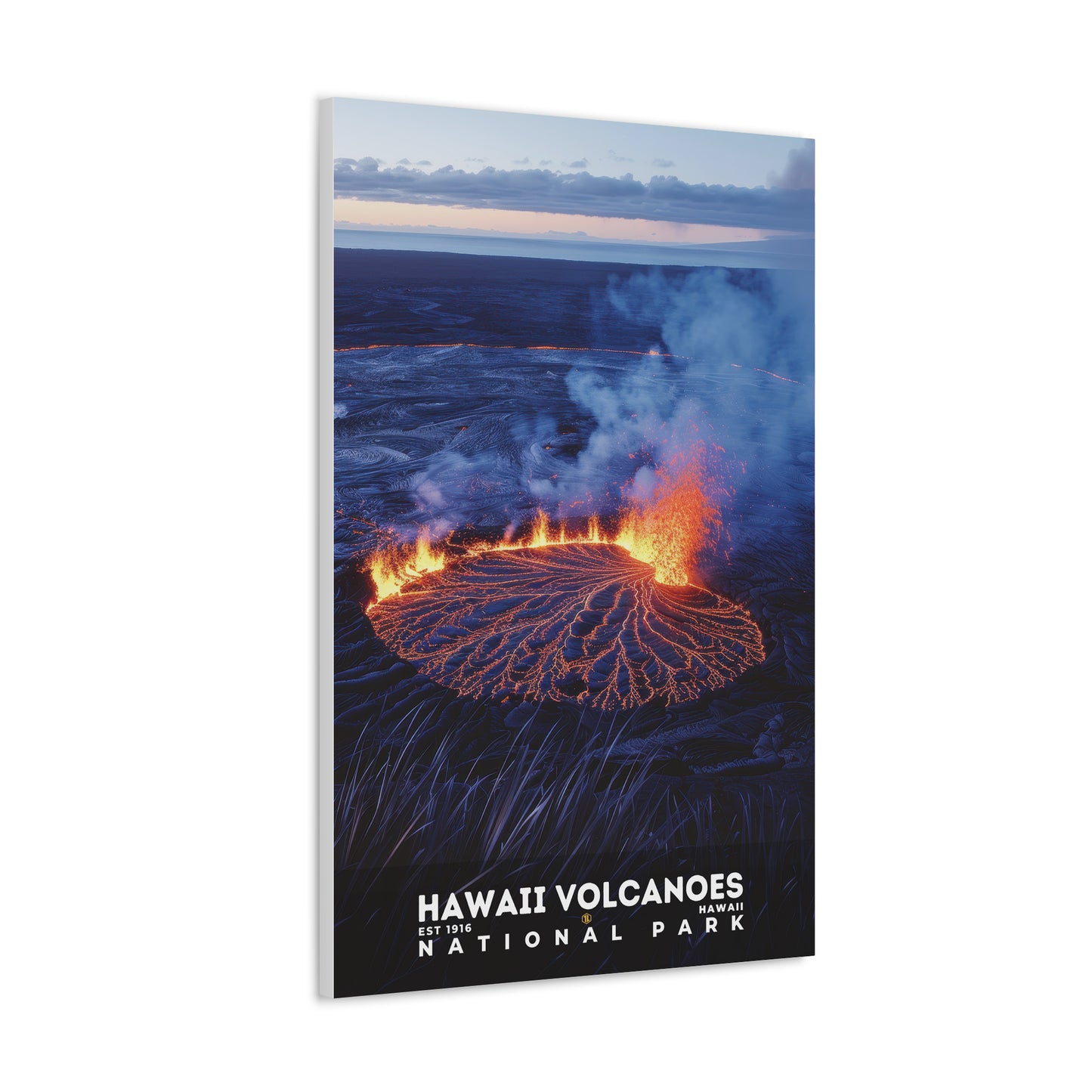 Hawaii Volcanoes National Park Poster | S19