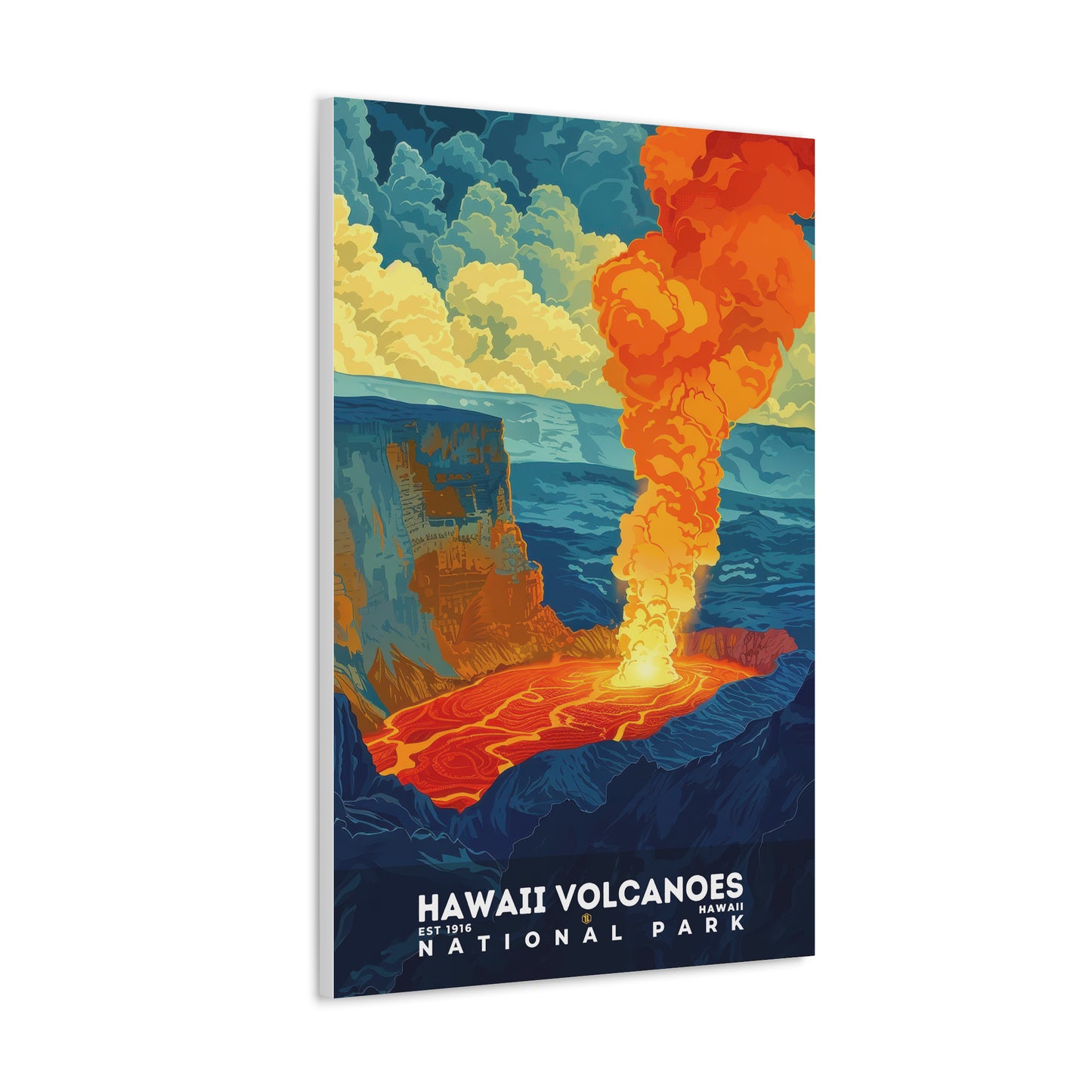 Hawaii Volcanoes National Park Poster | S20