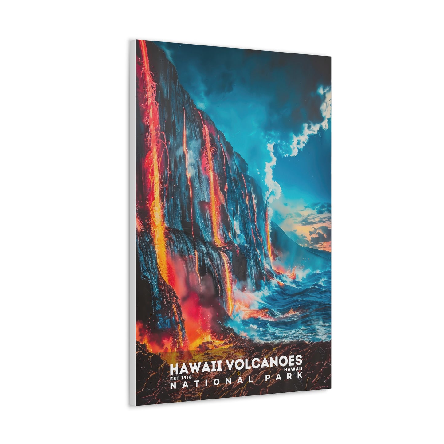 Hawaii Volcanoes National Park Poster | S16