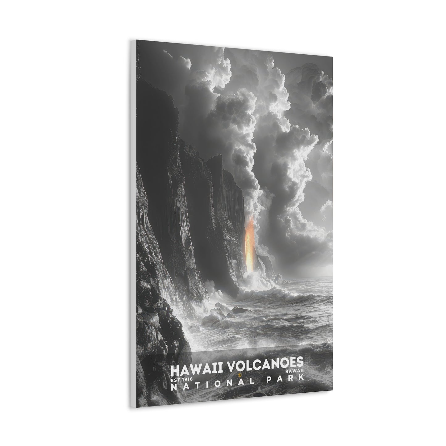 Hawaii Volcanoes National Park Poster | S15