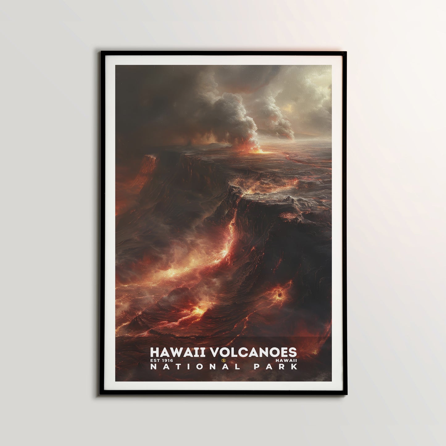 Hawaii Volcanoes National Park Poster | S12