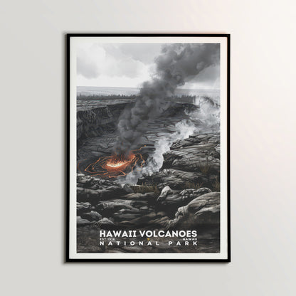 Hawaii Volcanoes National Park Poster | S17